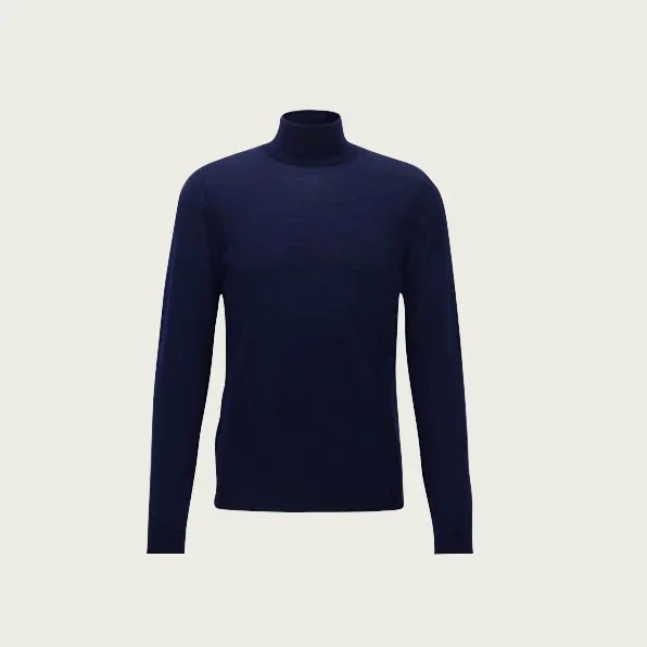 Abrigo de Lana Azul
